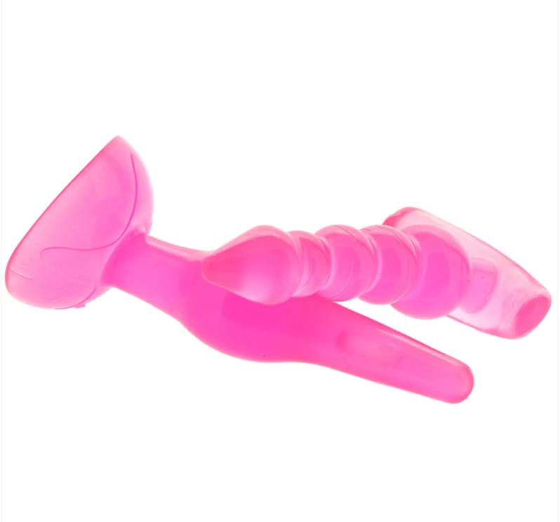 Pink Elite Collection Supreme Anal Play Kit Pink
