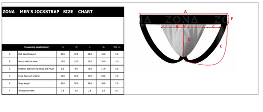 Grey Apex Men’s Jockstrap HS009B by Zona