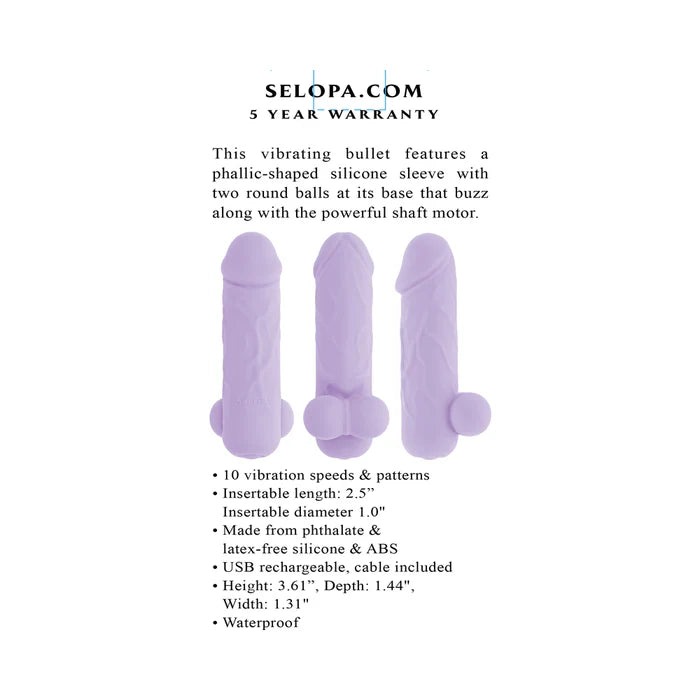Selopa Ballsy Bullet Purple