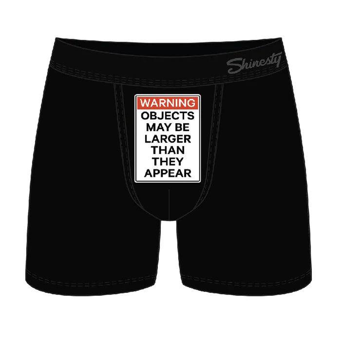 Shinesty The Rear View Size Warning Ball Hammock Pouch Underwear M