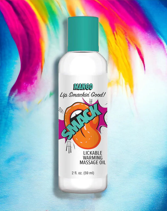 Smack Lickable Massage Oil Mango 2 oz.