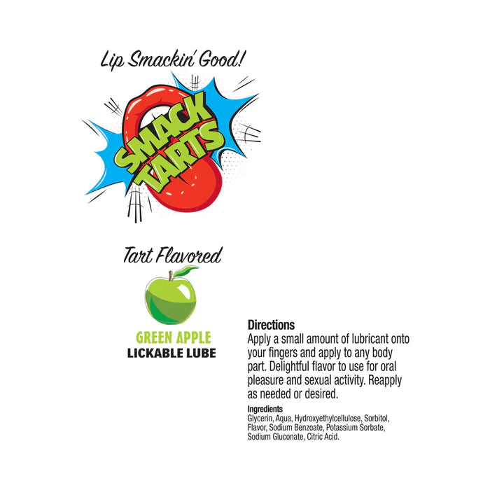 Smack Tarts 2oz Lickable Flavored Lubricant - Green Apple