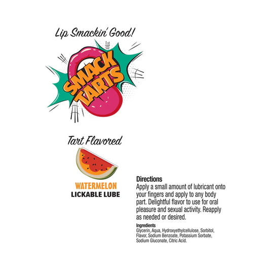 Smack Tarts 2oz Lickable Flavored Lubricant - Watermelon