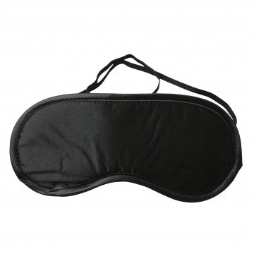 Sportsheets Sex & Mischief Satin Blindfold Black