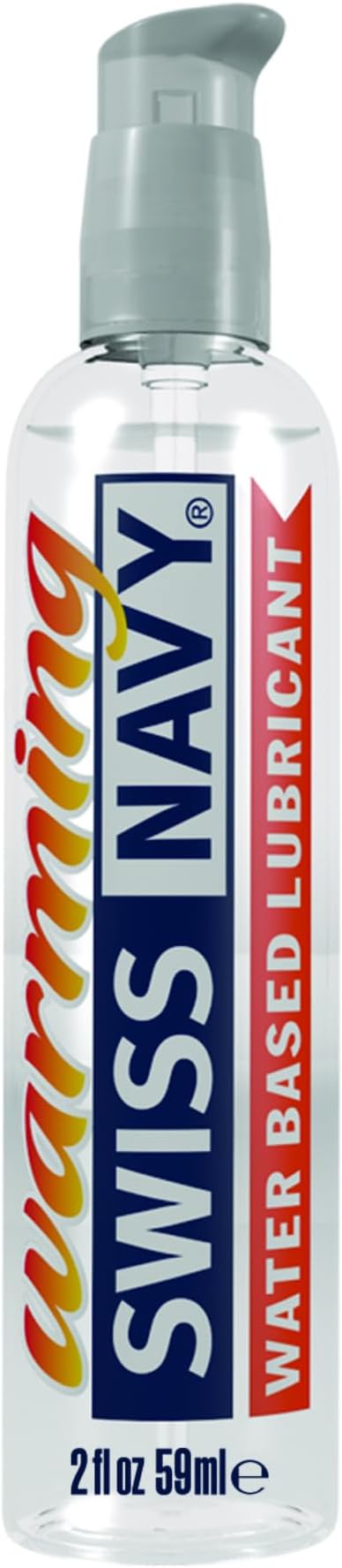 Swiss Navy Warming Water-Based Lubricant 2 oz.