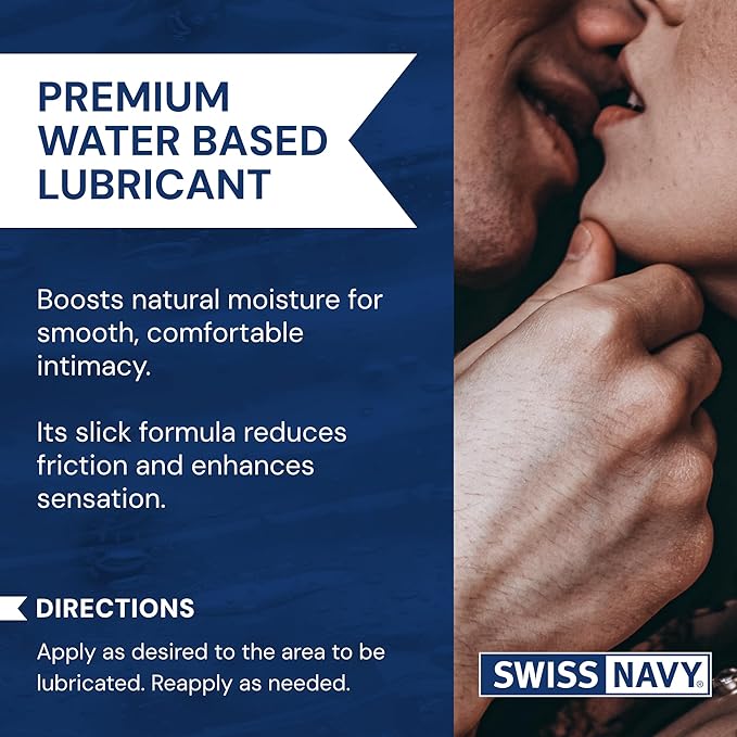 Swiss Navy Water Based Lubricant 16 oz.