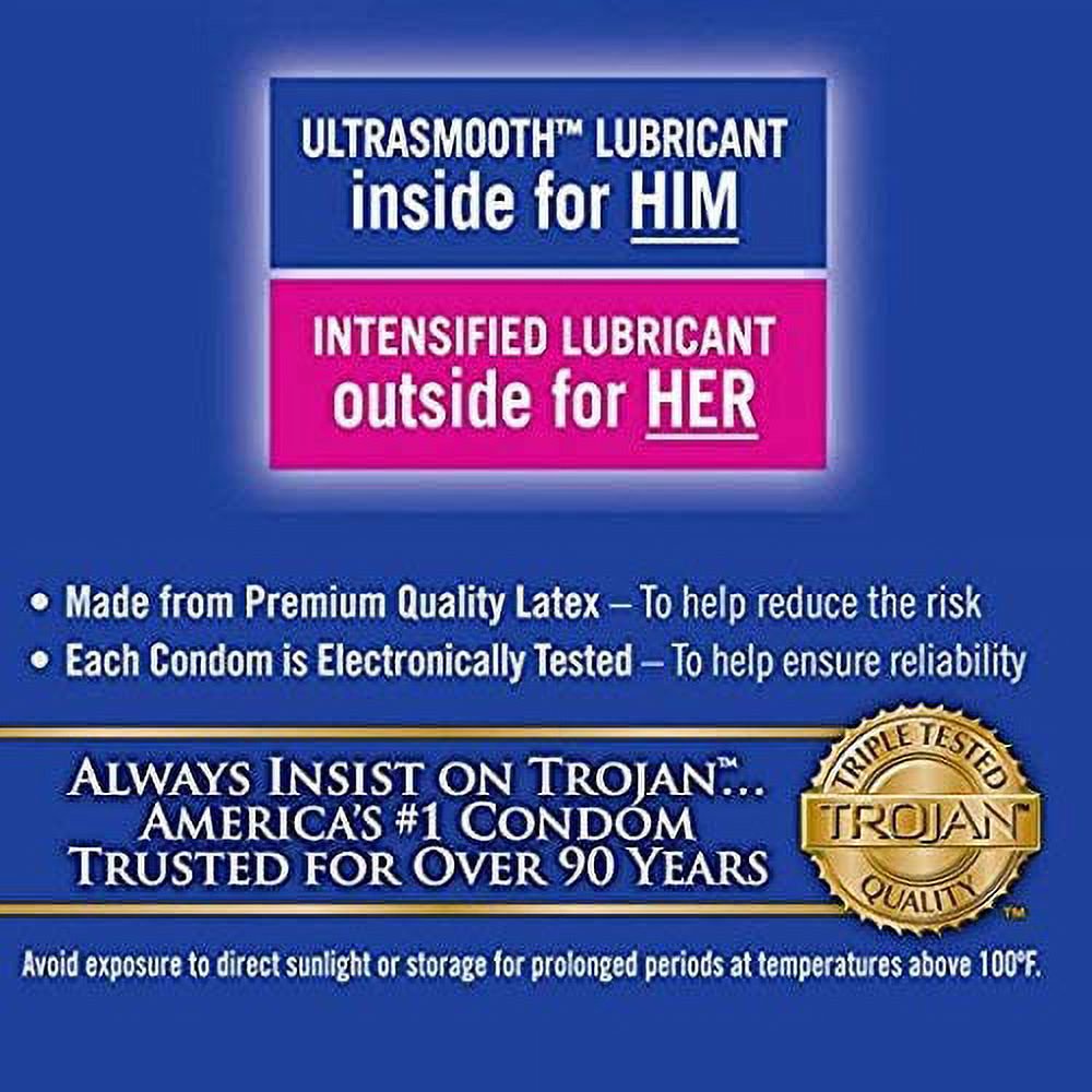 Trojan Double Ecstasy Latex Condoms (3)