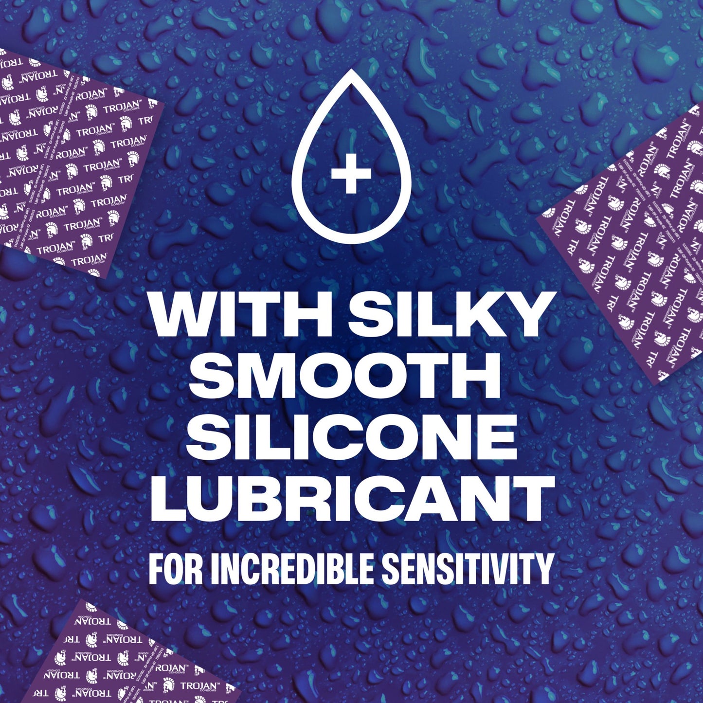 Trojan Ecstasy Her Pleasure Condoms with UltraSmooth Lubricant
