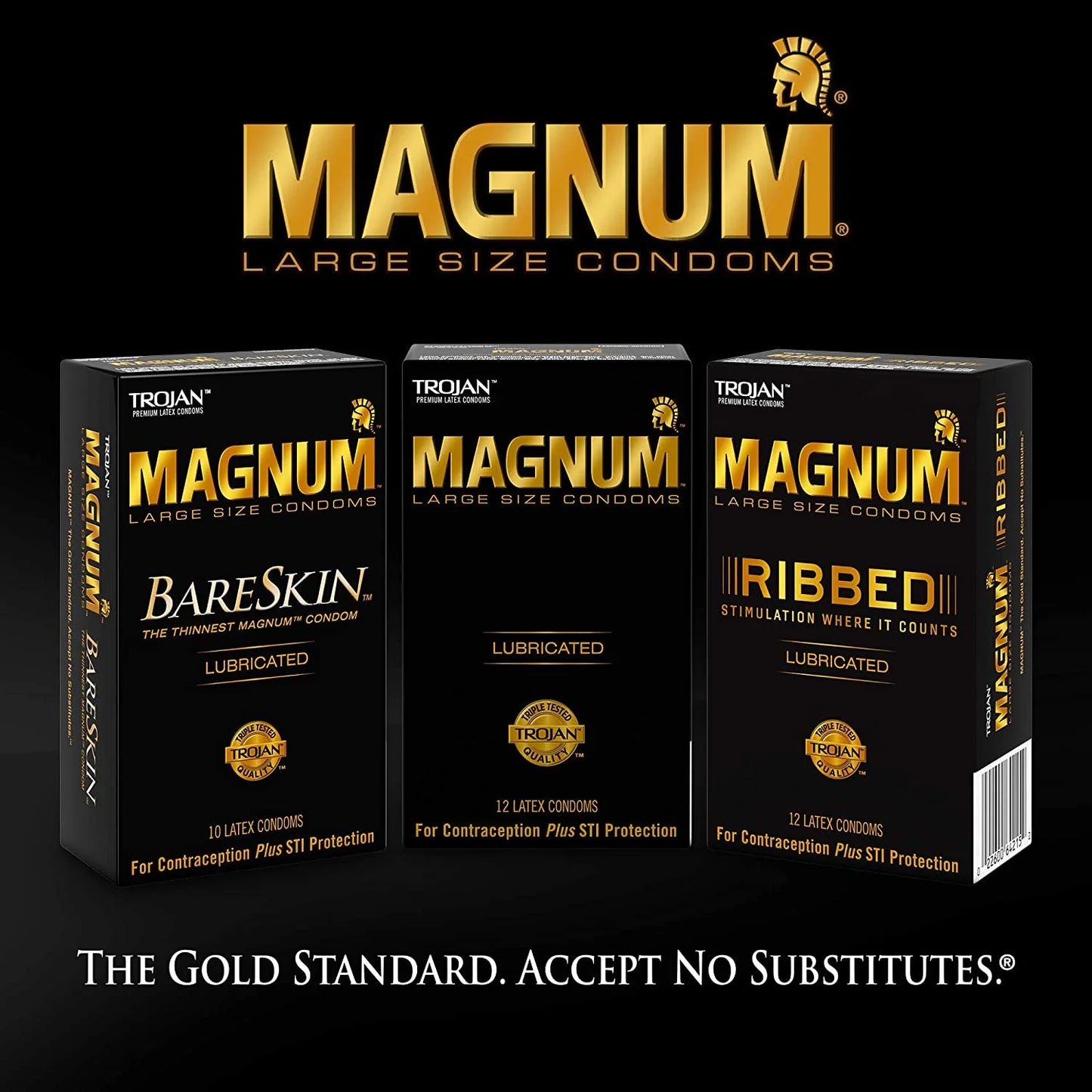 Trojan Magnum Bareskin Condoms (10)