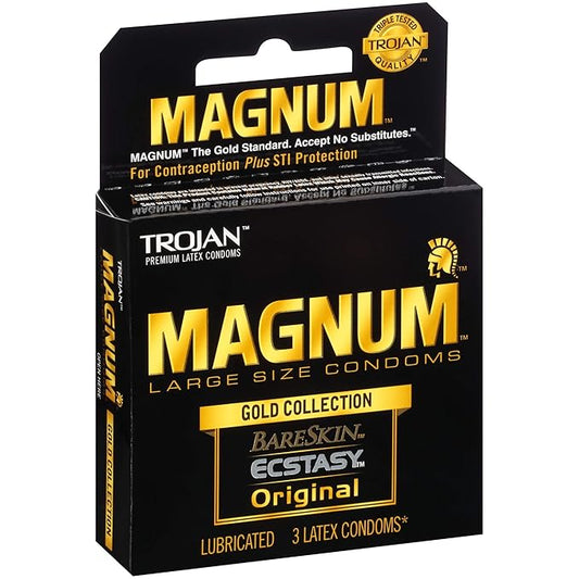 Trojan Magnum Gold Collection 3pk