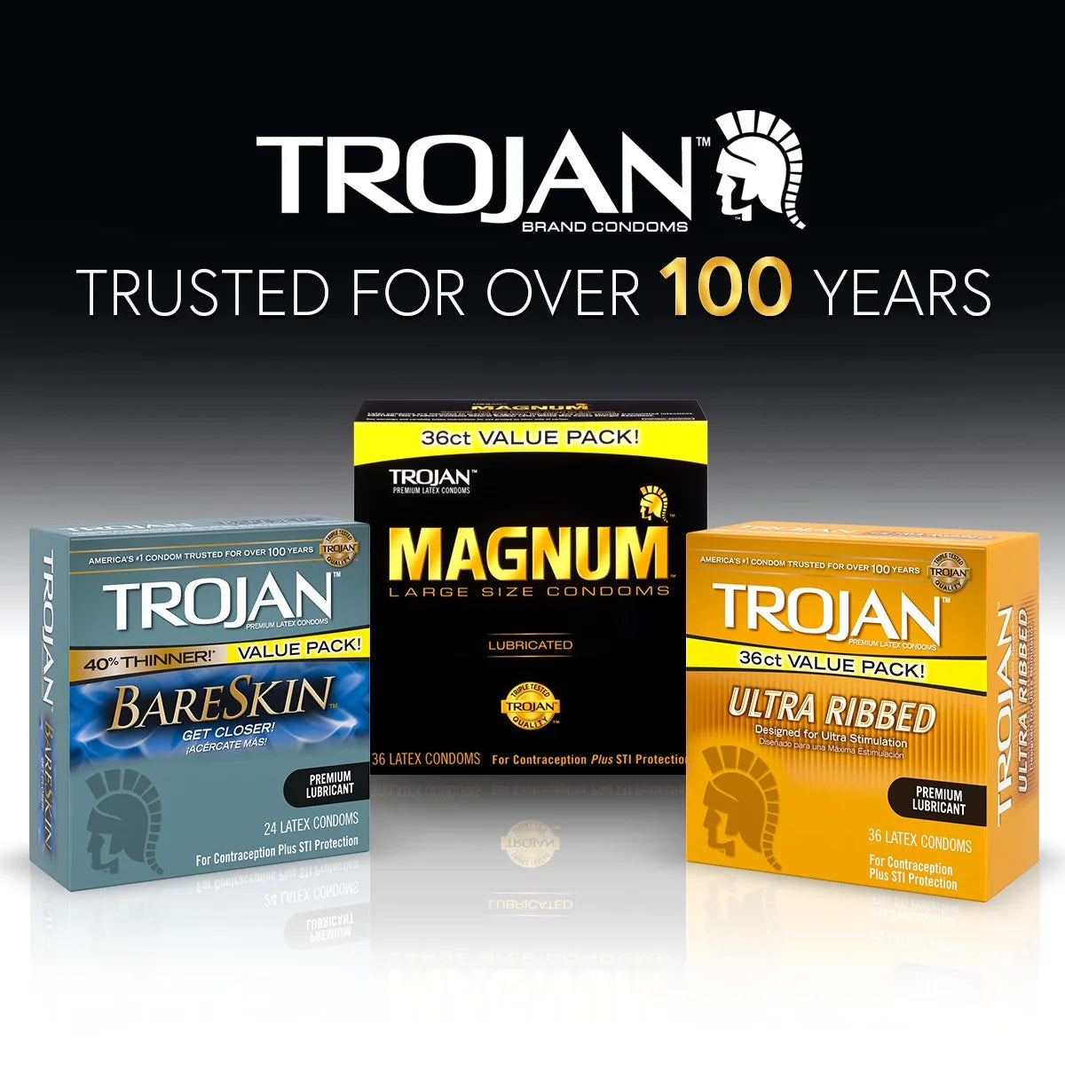 Trojan Non-Lubricated Condoms