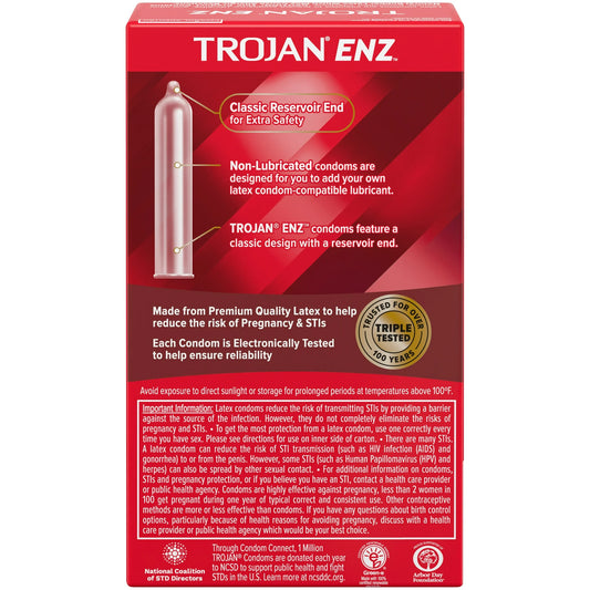 Trojan Non-Lubricated Condoms
