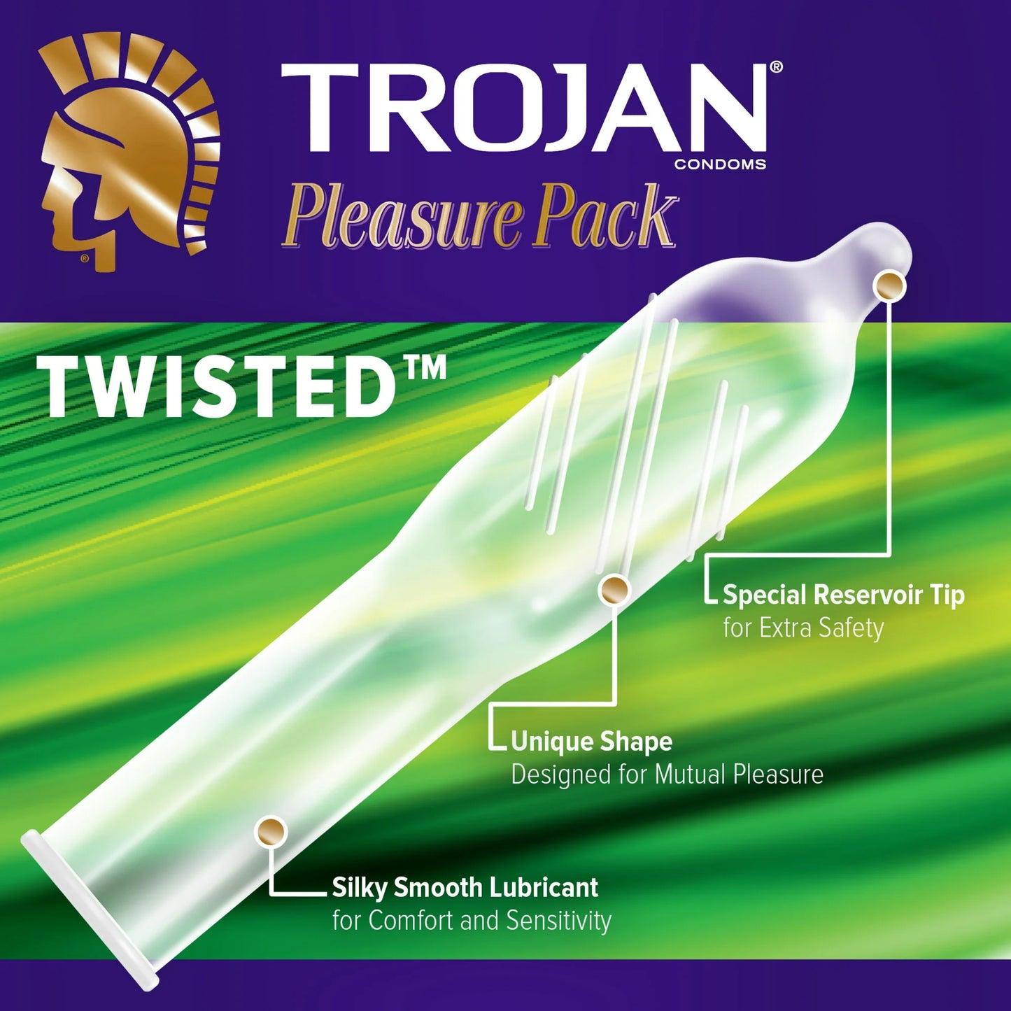 Trojan Pleasure Pack 3-Pack