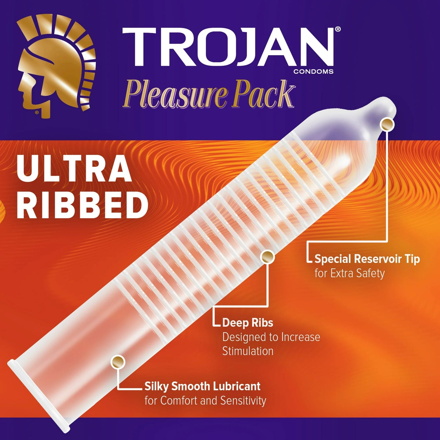 Trojan Pleasure Pack 3-Pack