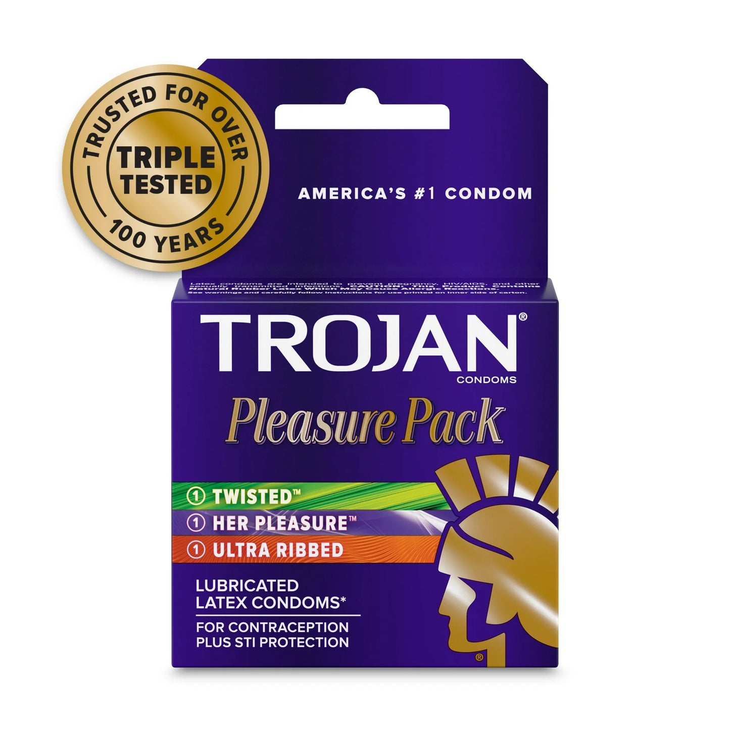 Trojan Pleasure Pack 3-Pack