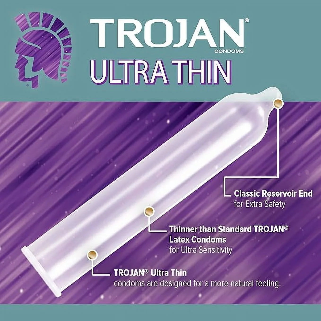 Trojan Sensitivity Ultra Thin (12pk)
