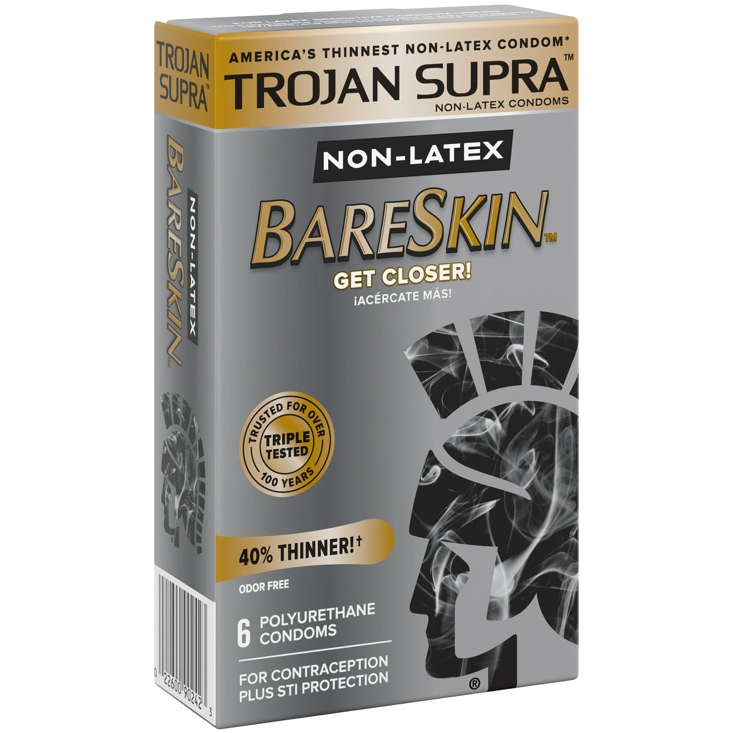 Trojan Supra Microsheer Polyurethane Condoms