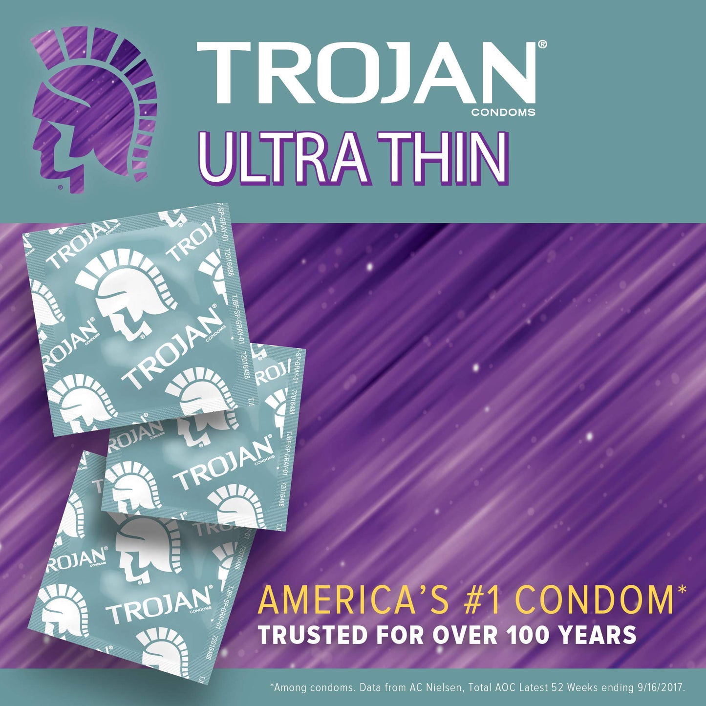 Trojan Ultra-Thin Lubricated Condoms