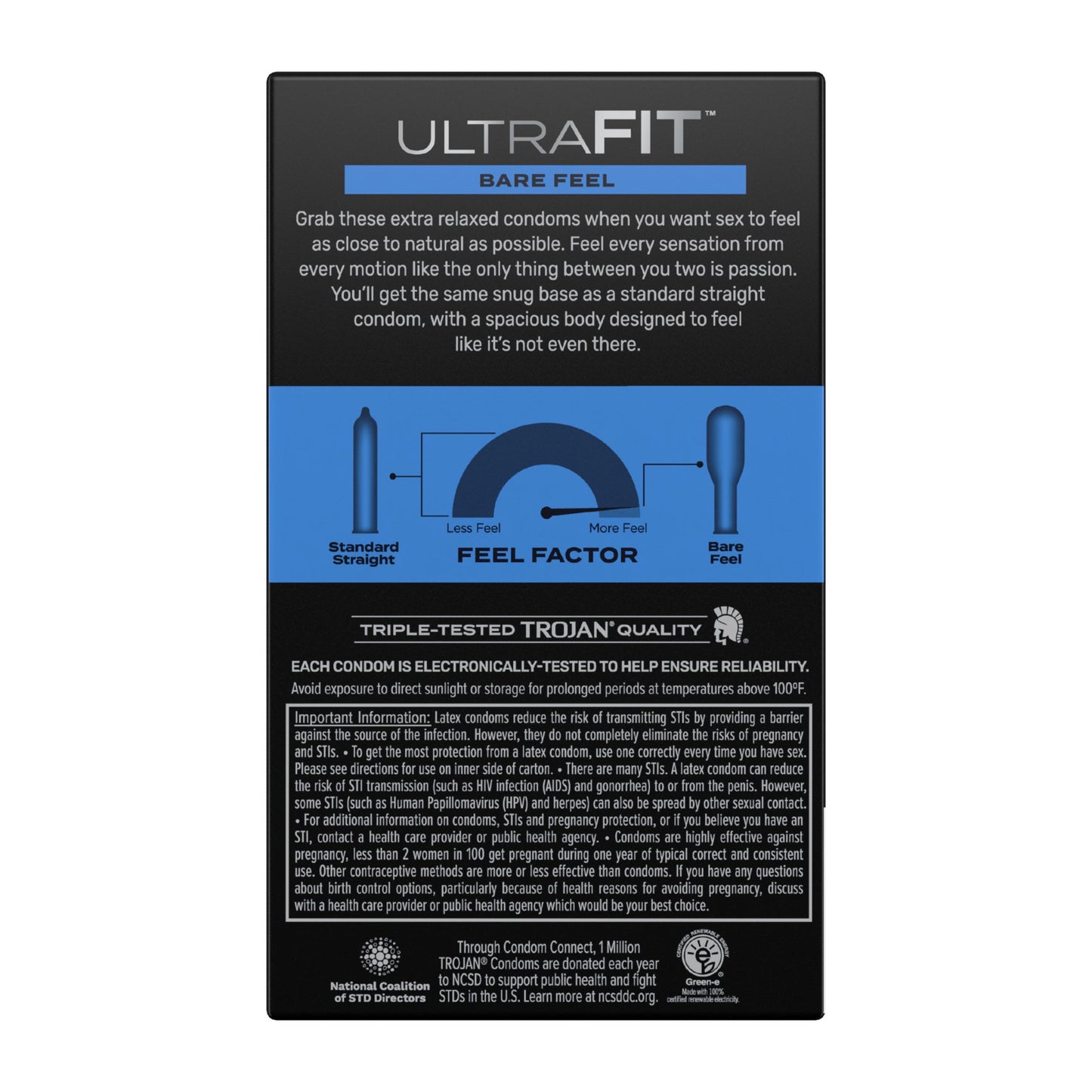 Trojan Ultrafit Bare Feel 10 ct.