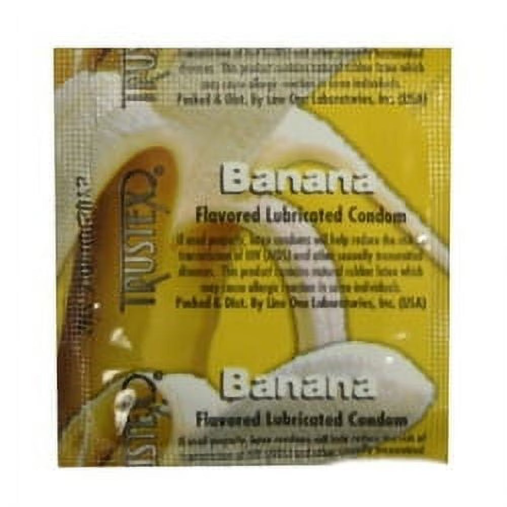 Trustex Flavored Condoms (Banana/ 3 Pack)