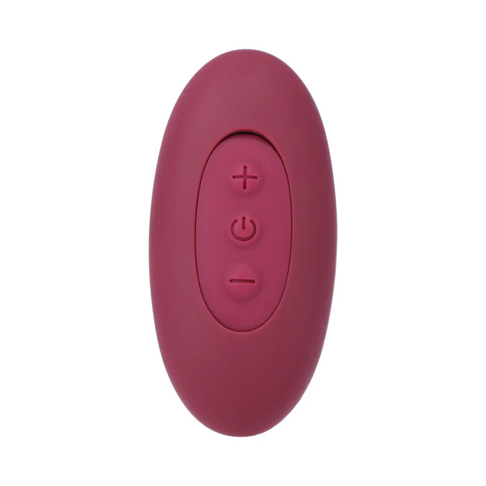 Tryst Duet Double Ended Vibrator with Wireless Remote Berry