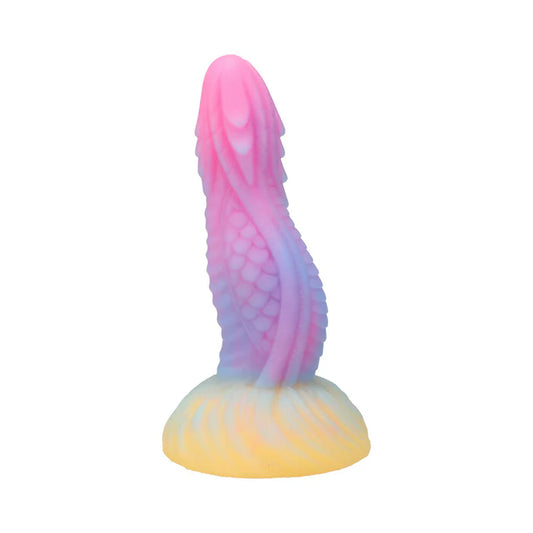 Vac-U-Lock x Fantasy Fuckers Glow-in-the-Dark Dragon's Tongue Multi-Color