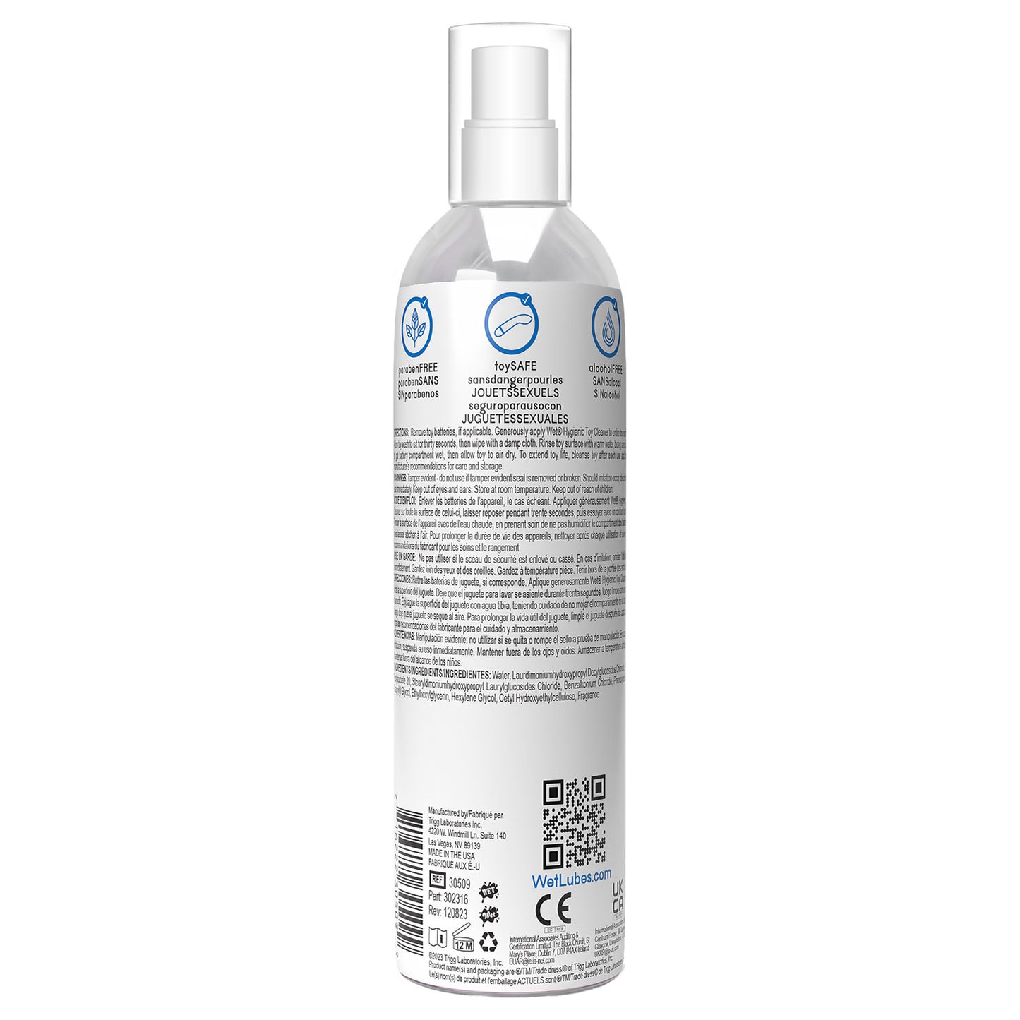 Wet Hygenic Toy Cleaner 8 Oz