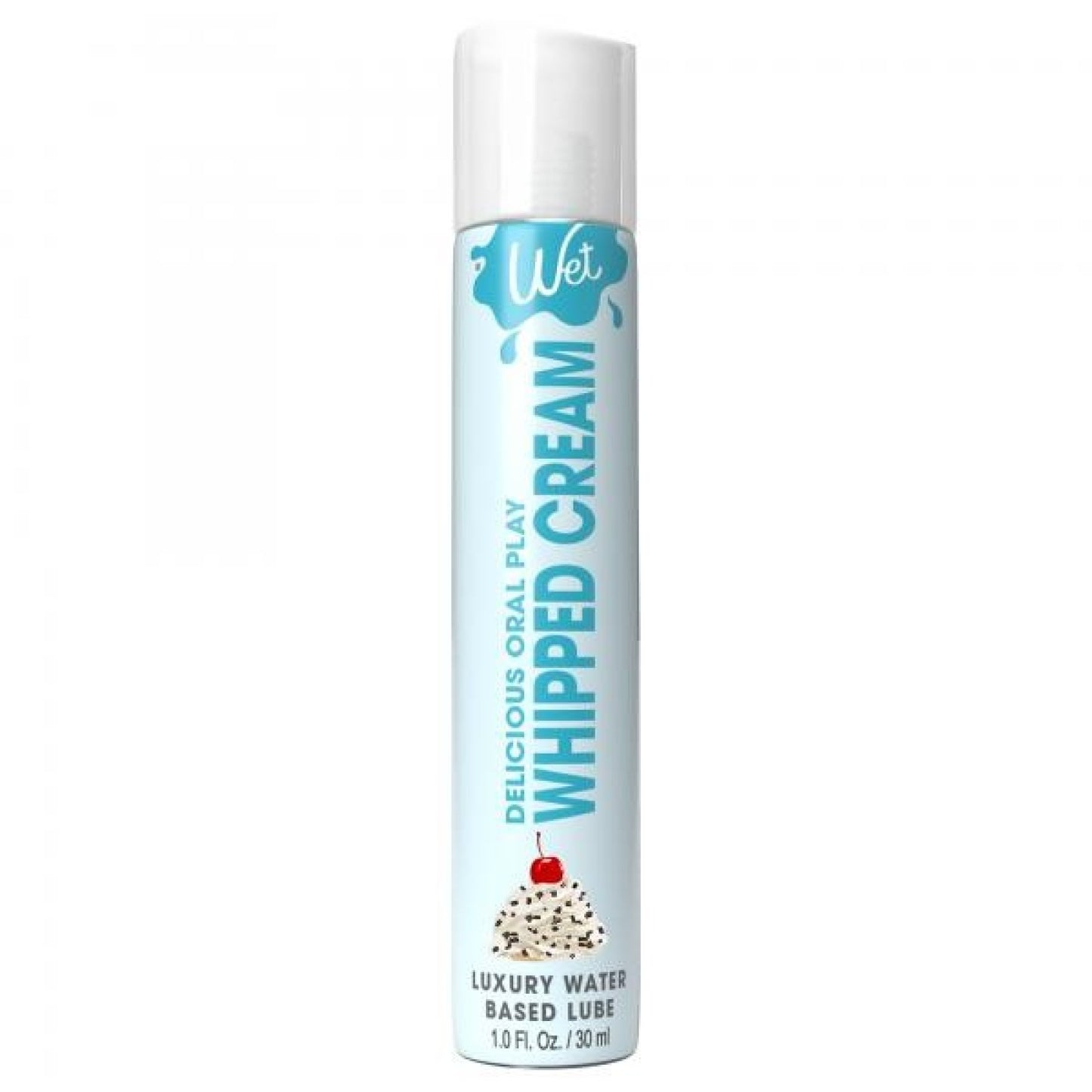 Wet Delicious Oral Play - Whipped Cream - Waterbased Flavored Lubricant 1 Oz