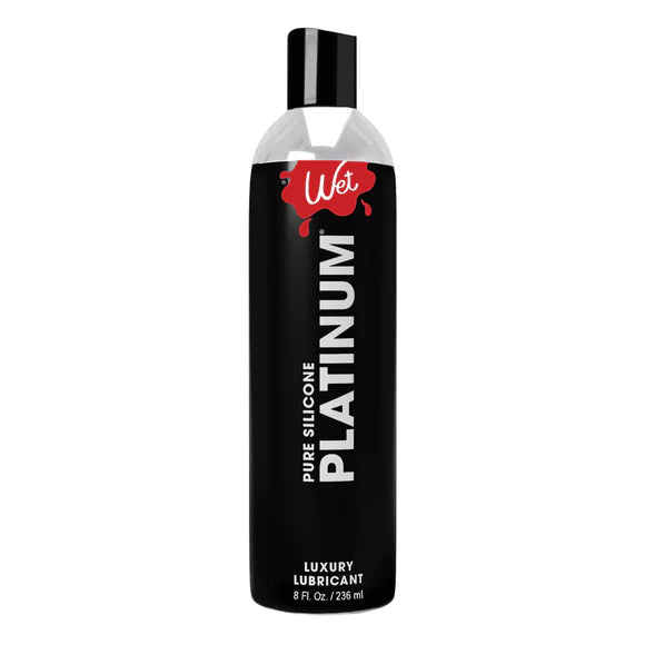 Wet Platinum - Luxury Silicone Based Lubricant 8 Oz