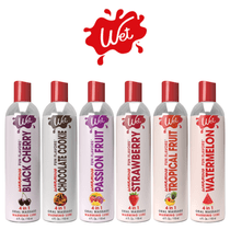 Wet Warming Fun Flavors - Black Cherry - 4 in 1 Lubricant 4 Oz