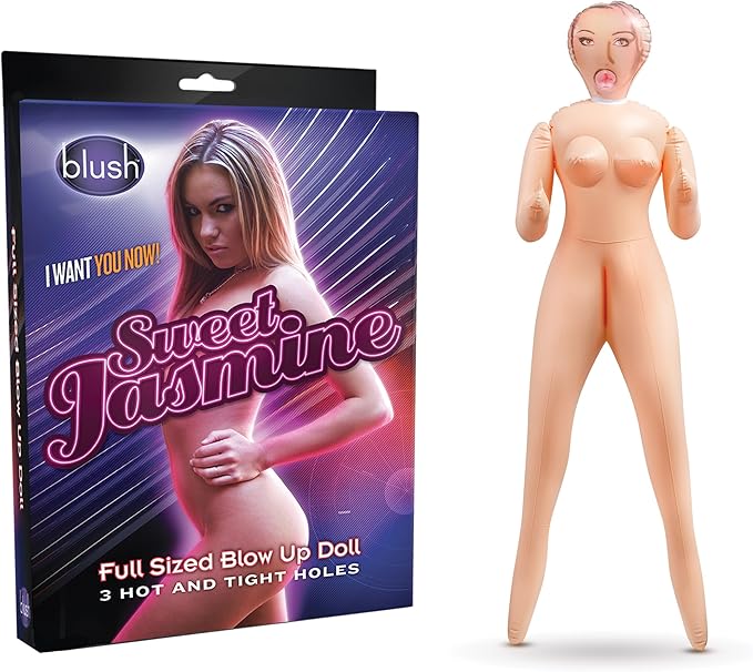X5 Men Sweet Jasmine Sex Doll Inflatable Beige