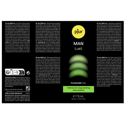 pjur MAN Lust 15 ml