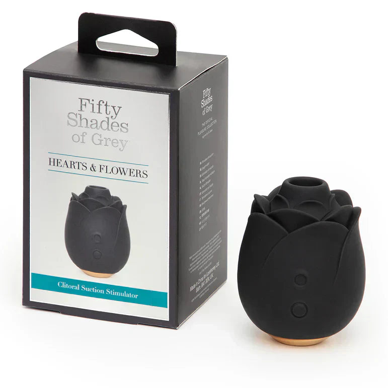 Fifty Shades Black Rose Suction Stimulator Review: Elegant but Intense