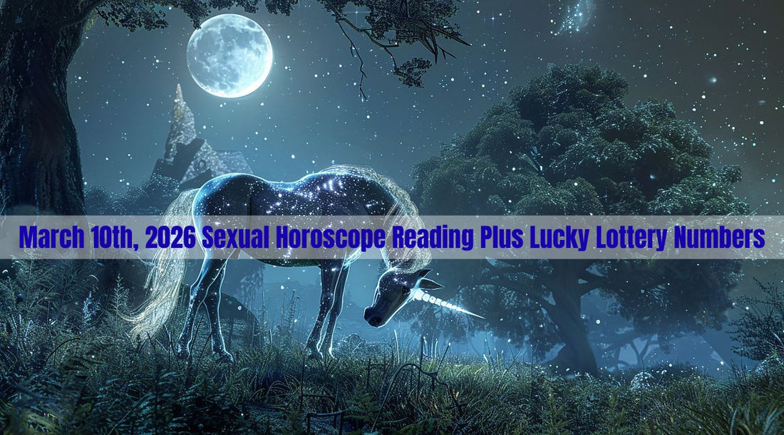 March 10th, 2026 Sexual Horoscope Reading Plus Lucky Lottery Numbers