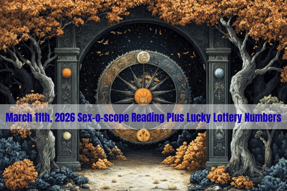 March 11th, 2026 Sex-o-scope Reading Plus Lucky Lottery Numbers