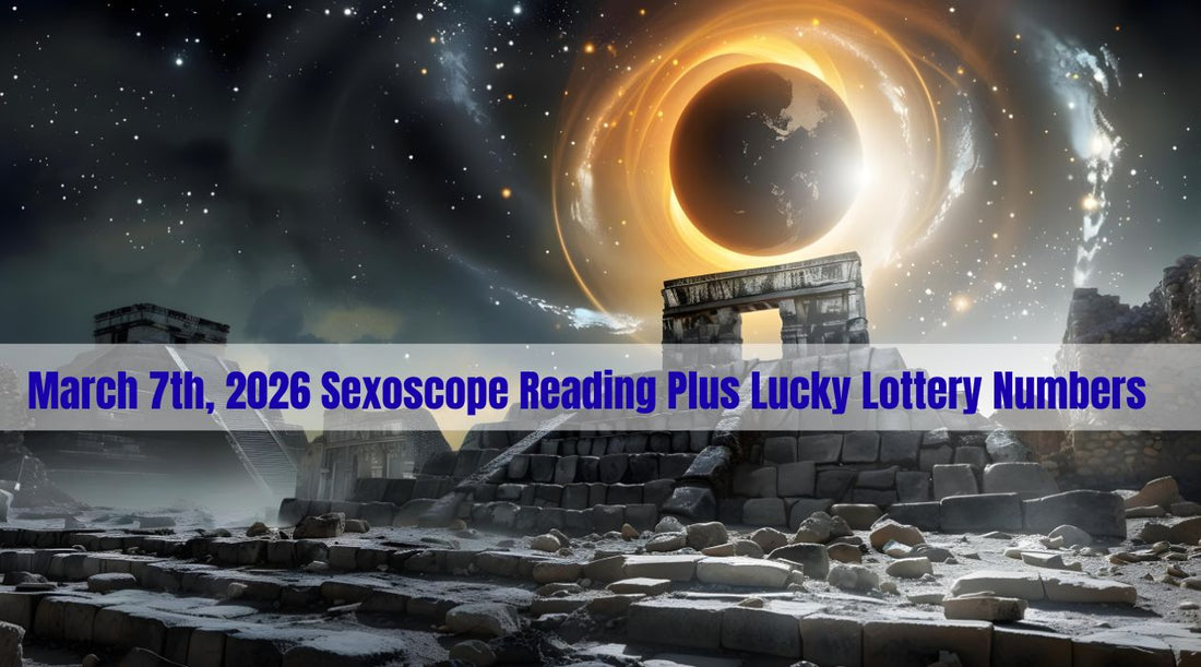 March 7th, 2026 Sexoscope Reading Plus Lucky Lottery Numbers