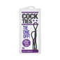 Cock Ties (Black)  Lasso/Bolo