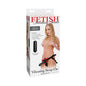 Fetish Fantasy Series 6-Piece Vibrating Strap-On Set With 6 in. Dildo Red/Black