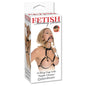Fetish Fantasy Series Adjustable O-Ring Gag With Nipple Clamps Silver/Black