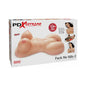 PDX Fuck Me Silly 2 Dual-Entry Mega Masturbator Beige