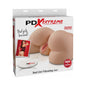 PDX Bad Girl Vibrating Ass Remote-Controlled Dual-Entry Masturbator Beige