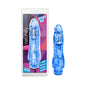 Naturally Yours Fantasy Vibe Realistic 8.5 in. Vibrating Dildo Blue
