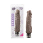 X5 Plus Hard On Realistic 9 in. Vibrating Dildo Brown