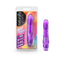 Naturally Yours Bump n' Grind Textured Slimline Vibrator Purple