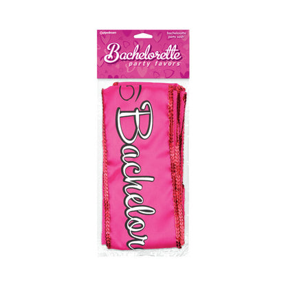 Bachelorette Party Favors Bachelorette Party Sash Pink
