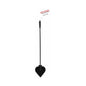 Fetish Fantasy Series Silicone Spade Crop Black