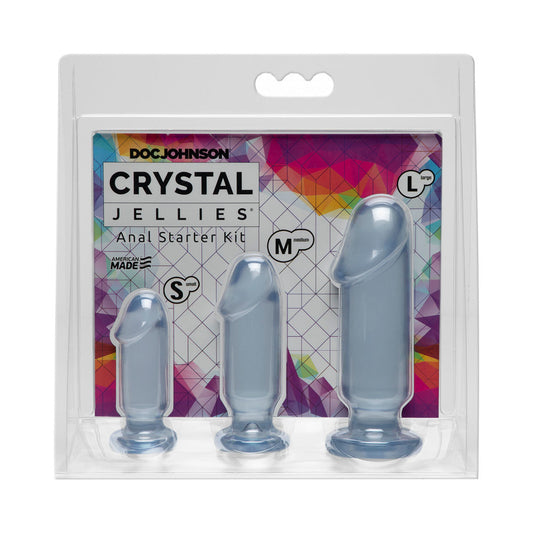 Crystal Jellies  Anal Starter Kit Clear