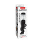 PDX Mega-Bator Ass Rechargeable Rotating Thrusting Stroker With Hands-Free Suction Cup Clear/Black