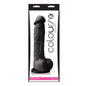 Colours Pleasures 8 in. Dildo Black
