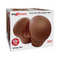 PDX Fuck Me Silly Bubble Butt Dual-Entry Mega Masturbator Brown